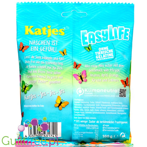 Haribo Animaland 30% less sugar jellies with sugar foam