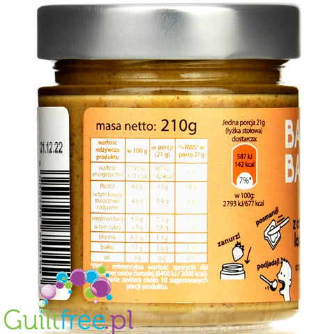 Basia Basia  peanut spread  with white chocolate