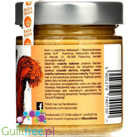 Basia Basia  peanut spread  with white chocolate