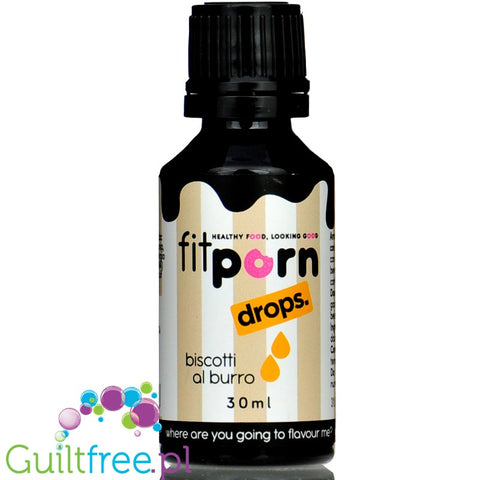 FitPrn Drip Zero Flavdrops Biscotti al Burro 