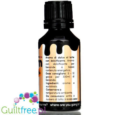 FitPrn Drip Zero Flavdrops Dulce de Leche
