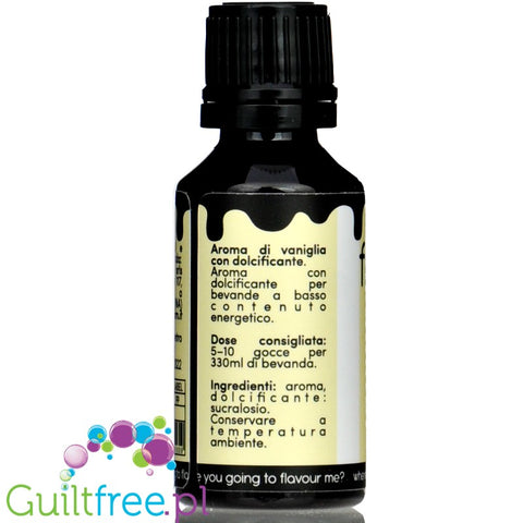 FitPrn Drip Zero Flavdrops Vaniglia