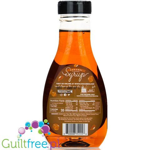 Choc Zero Honest Syrup, sugar free syrup Caramel