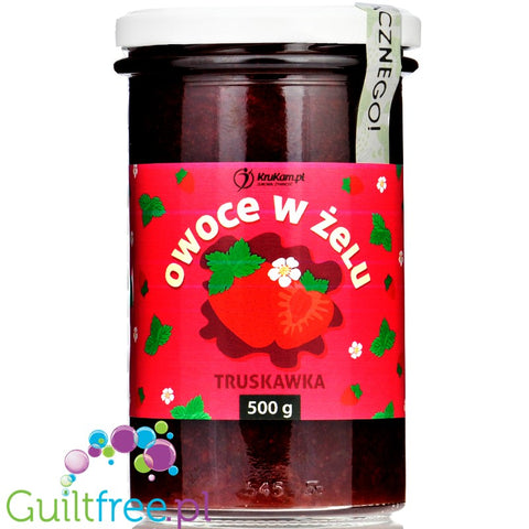 Krukam Strawberry in sugar free Jelly