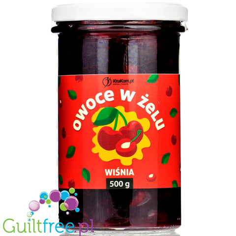Krukam Cherry in sugar free Jelly