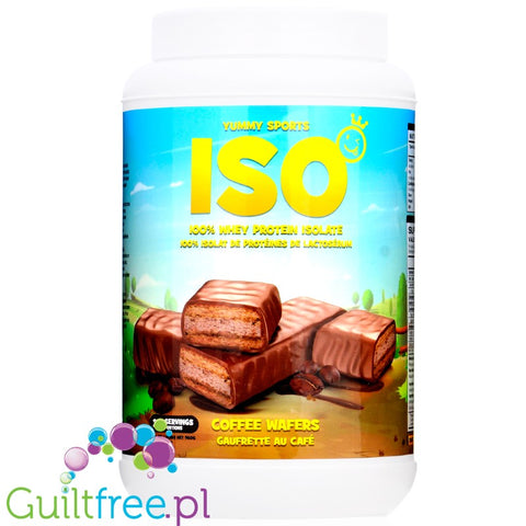 Yummy Sports ISO 100% Whey Protein Isolate Coffe Crizp