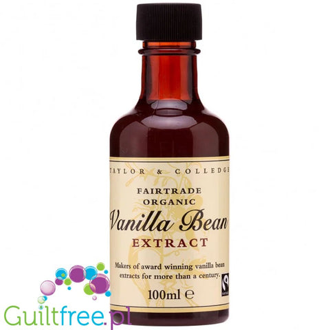 Taylor & Colledge Organic Vanilla Bean Extract