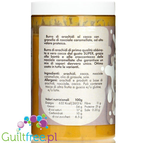 Super Butter Incredible Caramelized Hazelnut & Cocolised Heaven 380g 