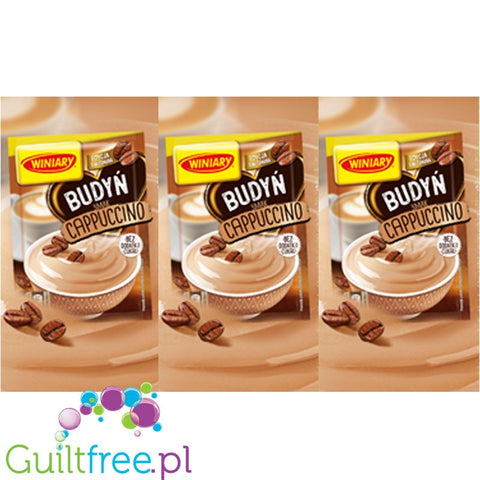 Winiary sugar free cappuccino pudding without sweeteners