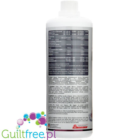 Vital Drink Lingonberry Lime 1L  sugar free concetrate with L-carnitine