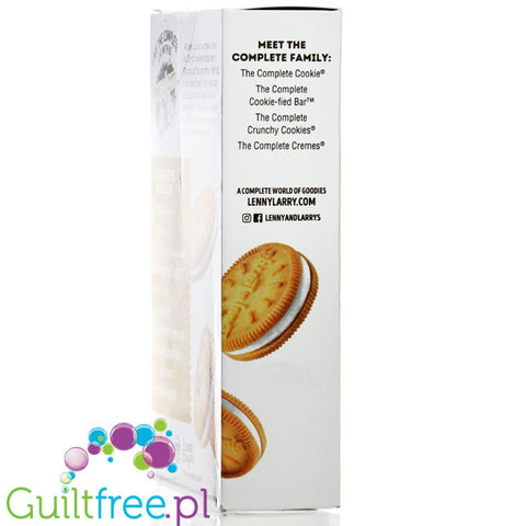 Lenny & Larry´s The Complete Cremes Vanilla vegan cookies 30% less sugar