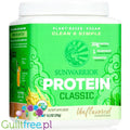 Sunwarrior Protein Classic Unflavored 0,37KG - organiczna wegańska odżywka białkowa bez cukru i słodzików by Sunwarrior (sunwarrior-protein-classic-unflavored-037kg-organiczna-weganska-odzywka-bialkowa-ze-stewia)