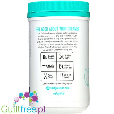 Vital Proteins Collagen Creamer, Coconut - 293 grams