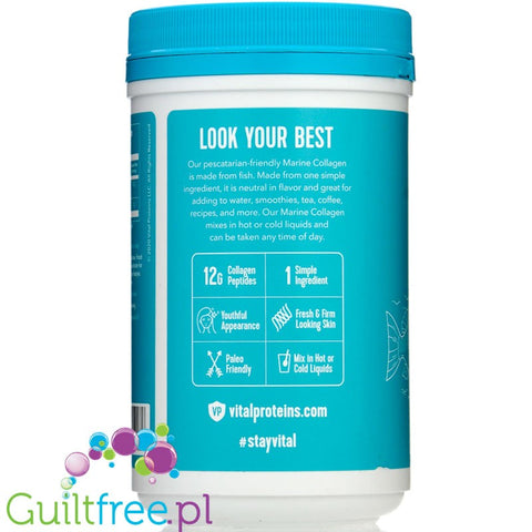 Vital Proteins Marine Collagen, Unflavoured - 221 grams