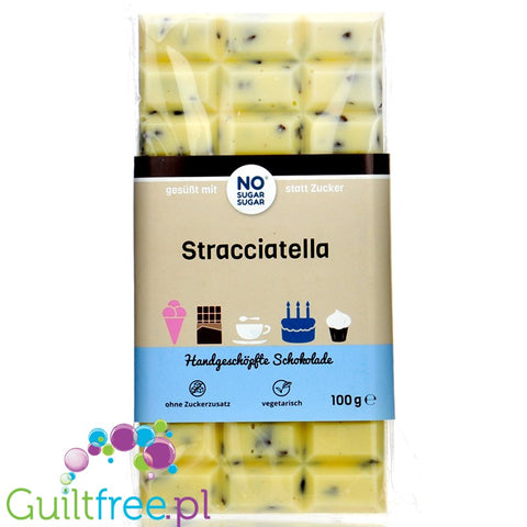 NOSUGARSUGAR Schokolade Stracciatella 100g