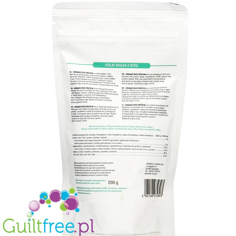 Diet Food Bio Rice Protein