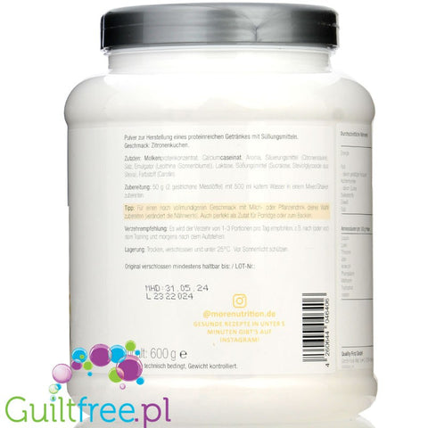 More Nutrition Total Protein Lemon Ice Biscuit 0,6kg