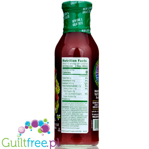 Walden Farms Dressing, Raspberry Vinaigrette 12 fl oz.