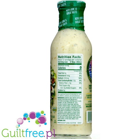 Walden Farms Dressing, Bac'n Ranch 12 fl oz.