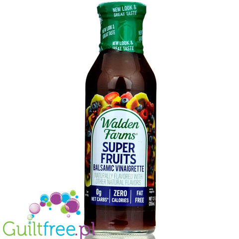 Walden Farms Vinaigrette, Super Fruits Balsamic 12 fl oz.
