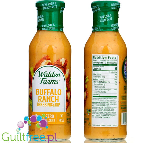 Walden Farms Dressing, Buffalo Ranch 12 fl oz.