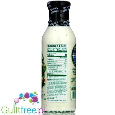 Walden Farms Dressing, Bleu Cheese 12 fl oz.