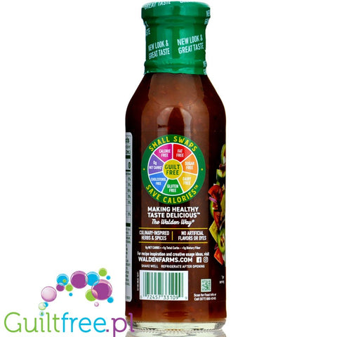 Walden Farms Dressing, Sun Dried Tomato Vinaigrette 12 fl oz.