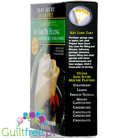Sans Sucre Key Lime, No Sugar Added Low Fat Mouse