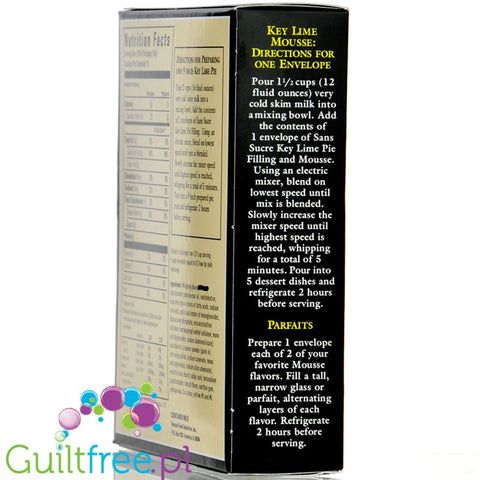 Sans Sucre Key Lime, No Sugar Added Low Fat Mouse