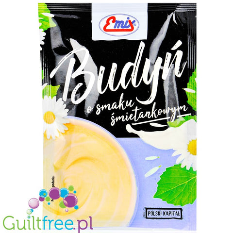 Emix Sweet Cream - sugar free instant pudding mix powder
