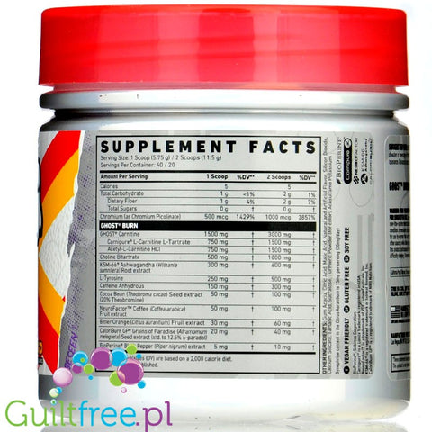 Ghost® Burn V2 40 Serving Mango