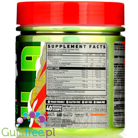 Ghost® Pump X Teenage Mutant Ninja Turtles 40 Serving 