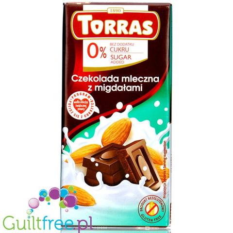 Torras Chocolate con leche y almendras 