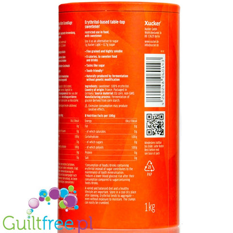 Xucker Light (erythritol), 1 kg
