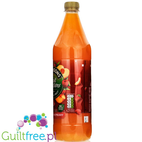 Robinsons Fruit Creations Delicious Peach & Raspberry Squash No Added Sugar 1 Litre