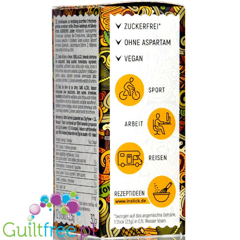 INSTICK Radler Sticks (Beer & Lemon) sugar free instant drink