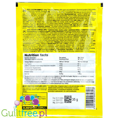 Olimp Whey Protein Complex Coconut, sachet