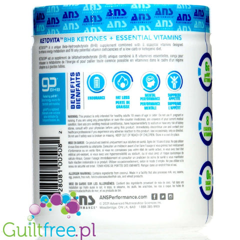 Ketovita 30 Servings Cucumber Lime