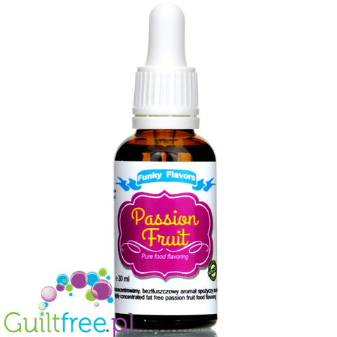 Funky Flavors Passion Fruit 30ml for shakes, desserts, yogurt, ice cream & pancakes