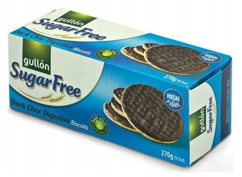 Gullón Digestive sugar free dark choc biscuits