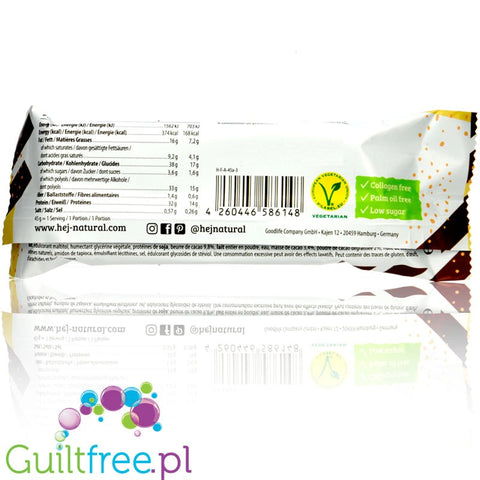 HEJ Crispy Bar Crunchy Brownie protein bar