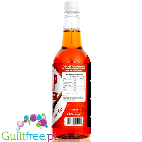 Applied Fit Cuisine Barista Coffee Syrup Cinnamon Bun 1 Litre