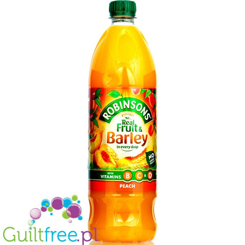 Robinsons Real Fruit Barley Peach Squash 1L
