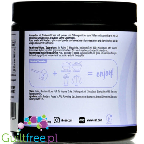 ESN Flav'N'Tasty Blueberry Cream 250g