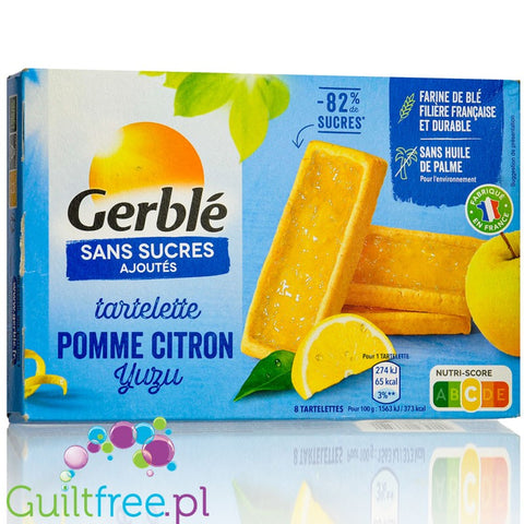 Gerblé  Sablé  Orange et Pépites de Chocolat - chocolate chip cocoa with no added sugar and no palm oil