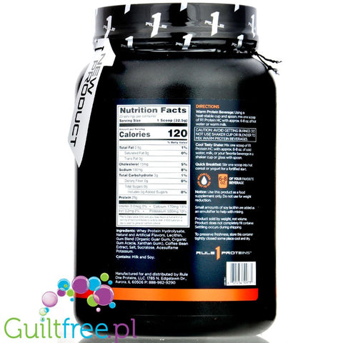 Rule One - R1 Protein HC, Bold Brew Coffee - 650 grams
