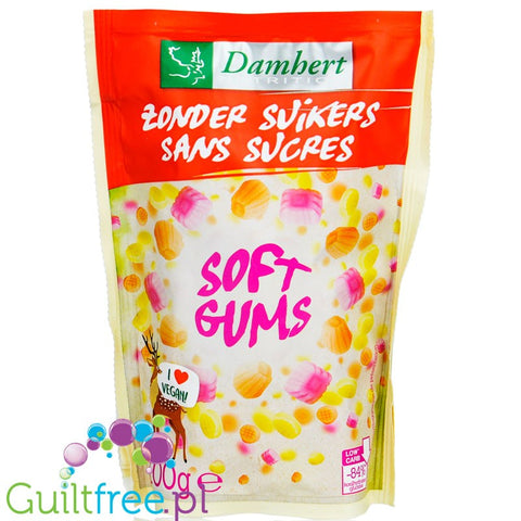 Damhert Soft Gums sugar free soft vegan jellies