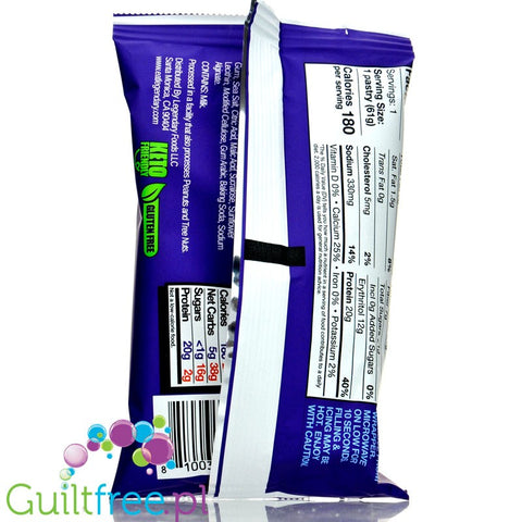 Legendary Foods Tasty Pastry Blueberry - low clorie, high protein Pop Tarts copycat