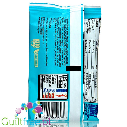 Legendary Foods Tasty Pastry Brown Sugar Cinnamon - low clorie, high protein Pop Tarts copycat