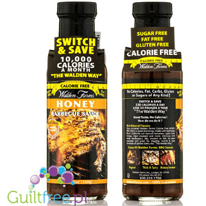 Honey BBQ Walden Farms Sauce - No Calories